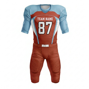 Camisetas de Fútbol Americano de Alta Calidad 2026 para Hombre, Logotipo Personalizado al por Mayor, Anti-UV, Transpirables, 100% Poliéster, Uniformes con Transferencia Térmica - Product Image 1