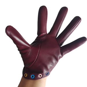 Fashion Leather <b>Gloves</b> Hand Warmer Customized Color Winter Unisex Dress <b>Gloves</b> for Outdoor Sports Plain Style - Product Image 2