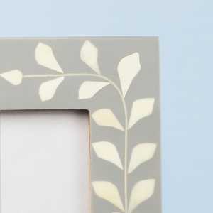 Handmade <b>Wood</b> Photo <b>Frame</b> With Floral Inlay Design Elegant Rectangle Tabletop <b>Picture</b> <b>Frame</b> Decorative Home Display - Product Image 3