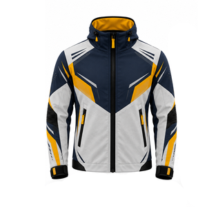 Blouson moto d'été léger et respirant en textile pour homme, vêtement d'extérieur pour la conduite, manteau de voyage sur route, logo personnalisé, fournisseur en gros, usine - Product Image 4