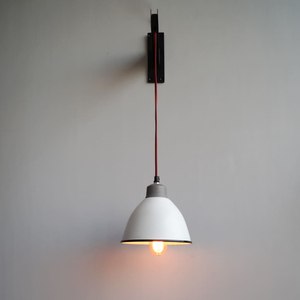 Affordable Price Metal Wall Mount Pendant Lamp White Cone Hanging Lamp Latest Design For Home Interior Office Restaurants Deco - Product Image 2