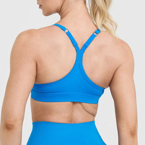 Soutien-gorge de sport en gros à encolure dégagée, réglable, à bretelles, anti-transpiration, pour femme, idéal pour le yoga et le fitness 2026 - Product Image 3