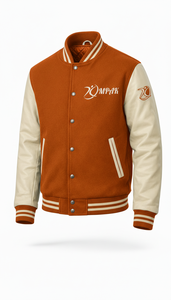 Vêtements Streetwear pour lycéens, manches en cuir, broderies, patchs, vente en gros, style vintage américain - Product Image 2