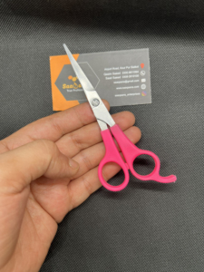 Ciseaux de coiffure professionnels pour barbier, tranchants, pour droitiers, en acier inoxydable, fabriqués au Japon - Product Image 1