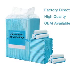 OEM Erwachsenen-Inkontinenz-Bettunterlagen Einweg 3-Schicht-Unterlagen 60x90cm Hochabsorbierende Schutzunterlagen mit Gratisproben - Product Image 2