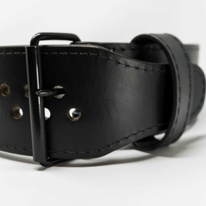 Customized Sized Breathable Unisex Gym <b>Belt</b> for Powerlifting/Weightlifting Leather Steel Buckle Professional Fitness Equipment - Product Image 6