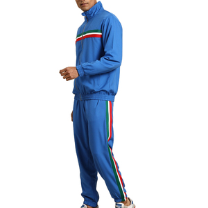 Ensemble de survêtement décontracté pour homme, à capuche, grande taille, veste et pantalon, 100% coton - Product Image 2