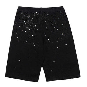 DISCOVER-IMPEX 2026 Pantalones Cortos de Mezclilla Vintage con Pedrería, 100% Algodón, Personalizados al por Mayor, Transpirables y Ecológicos - Product Image 6
