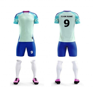 Super Selling Custom Print Short UV Protection Quick Dry Polyester Mesh Soccer Uniforms Factory Directly ODM OEM Serviced Sports - Product Image 3