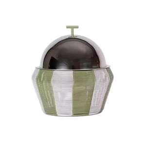 Cazuela de Acero Inoxidable de Lujo con Diseño de Cobre en Dos Tonos, Olla para Servir Buffet, Vajilla para Hoteles y Restaurantes - Product Image 2