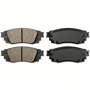 แผ่นเบรคหลังแบบพรีเมี่ยม D2249 04466-0E070สำหรับ Toyota Camry 2018-2022 Highlander Lexus RX OE - Product Image 2