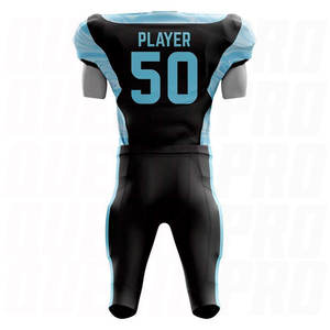 Uniforme de football américain personnalisé de qualité supérieure, maillot et pantalon de football américain pour jeunes, avec logos, respirant - Product Image 4