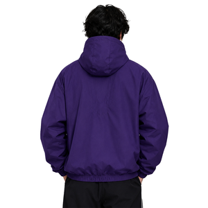 Custom Men Pullover Balaclava Windbreaker Men's <b>Jackets</b> <b>Lightweight</b> Hooded Anorak Water Resistant Streetwear Outerwear Supplier - Product Image 2