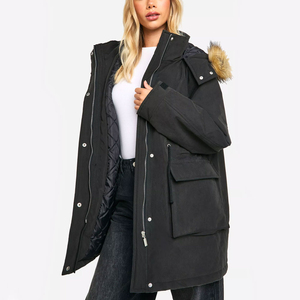 Chaqueta Parka Impermeable y Cálida para Mujer, Transpirable, Precio al por Mayor, Ropa de Calle para la Temporada de Invierno, Chaqueta Parka Popular para Mujer - Product Image 1