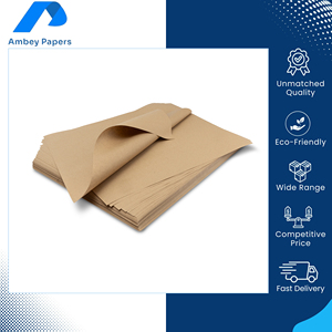 Fabricant en gros vendant du papier kraft non couché de qualité supérieure, écologique et recyclable, 40-280 GSM, pour emballage - Product Image 3