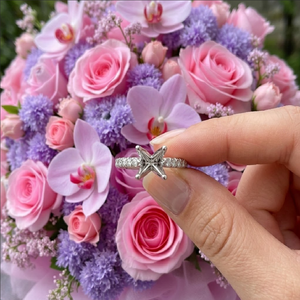 Usine directe 18k or blanc massif 0.41CT diamant naturel bijoux fins classique Semi monture bague de fiançailles femmes - Product Image 2