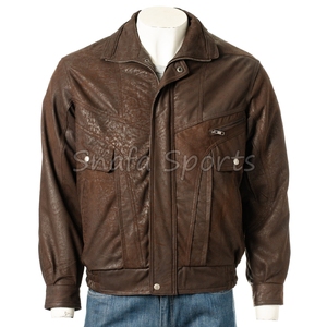 Full Sleeve Solid Color Cowhide <b>Leather</b> <b>Jacket</b> Regular Fit Online Best Sale Bulk Quantity OEM Manufactured <b>Leather</b> <b>Jackets</b> - Product Image 2