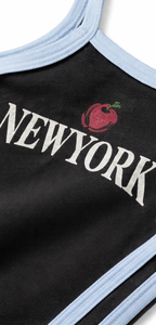 Top Corto Deportivo Personalizado para Mujer, Transpirable, de Verano, con Ribetes en Contraste, Ajustado, Estampado, sin Tirantes, con Logotipo Personalizado - Product Image 4