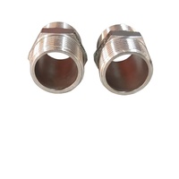 Raccords de tuyauterie en acier inoxydable, raccord hexagonal 3/4" pour systèmes de plomberie gaz/huile/eau, support OEM/ODM, marque Chico, garantie 1 an