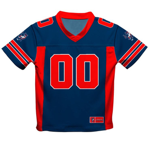 Camisetas o Tops Deportivos Sublimados Personalizados de Fútbol Americano Estilo Retro para Niños, Talla XL - Product Image 1