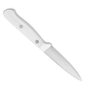 Couteaux à éplucher professionnels en acier inoxydable, couteaux de cuisine tranchants avec manche ergonomique noir pour l'épluchage des fruits et légumes - Product Image 3