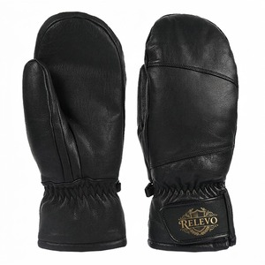 Gants en cuir pour homme, doublure fourrée, confortables, chauds, avec bouton de fermeture, importés des États-Unis, en cuir de cerf - Product Image 5