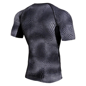 Camiseta de Compresión de Manga Corta para Mujer, Rashguard de BJJ, Sublimada, de Alta Calidad, en Oferta - Product Image 4