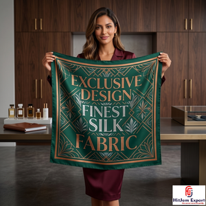 Premium Custom Printed <b>Silk</b> Feel Square Hijab Scarf <b>Head</b> <b>Wrap</b> Shawl Private Label OEM ODM Fabric Manufacturer - Product Image 3