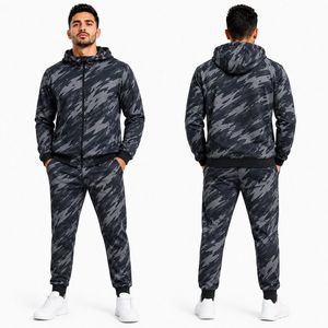 Purple Retro Synthwave Print Mens Sublimation Tracksuits Soft Touch Full <b>Zip</b> Active Set Polyester Sublimation Tracksuits - Product Image 4