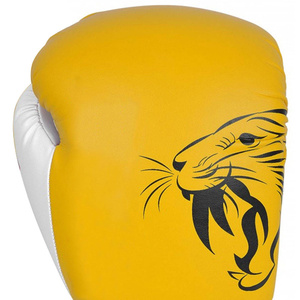 Guantes de Boxeo para Adultos 2026 con Logotipo Personalizado, de Cuero Exquisito, Antideslizantes, con Correa de Muñeca Ajustable, Cierre de Gancho y Bucle, Impermeables, para Entrenamiento - Product Image 5