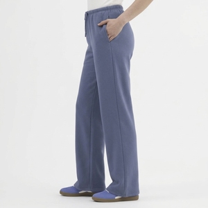 Pantalones Deportivos de Mujer, Hechos a Medida, de Cintura Alta, Corte Recto, Ajuste Regular, Modernos, para Invierno, de Forro Polar Ecológico, con Cordones, Estilo Urbano - Product Image 3