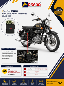 ชุดกล่อง CDI สามเฟส Royal Enfield 350cc สีดำ แบบ 2+4+2 ขา คุณภาพส่งออก อะไหล่รถจักรยานยนต์สองล้อ อินเดีย ออราโด - Product Image 6