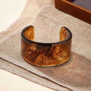 Handmade Resin <b>Bangles</b> for Women, Colorful Lightweight Fashion Bracelets with Unique Artistic Designs for Everyday Wear - Product Image 6