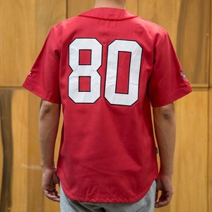 <b>Red</b> Baseball Uniform Digital printing Custom Made American Football Jersey Sportswear Breathable - Product Image 2