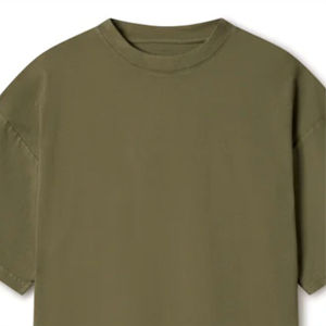 Camiseta Extra Grande para Hombre, 100% Algodón, con Logotipo Personalizado en la Parte Delantera, Diseño Sólido, Secado Rápido, 220g, Estilo Casual Urbano para Verano - Product Image 3