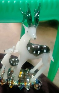 Figura de León de Vidrio Soplado Hecha a Mano, Escultura de Animal, Decoración de Mesa, Adorno para Sala de Estar, Regalo Artesanal Tradicional, 1 Pieza - Product Image 3