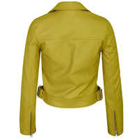 Veste en cuir de luxe pour femmes, qualité supérieure, fabrication OEM ODM, confortable, durable, moderne, élégante, coupe ajustée