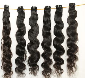 Venta al por mayor de cabello Bodywave, máquina de trama alineada con cutícula virgen, doble proveedor Temple, cabello humano peruano barato - Product Image 4