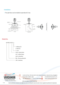 Luces de Obstrucción Aéreas Elevadas Bidireccionales de Alta Intensidad de Aluminio, Cumplen con las Normas ICAO, FAA e IEC, Clasificación IP33, LED de 6.6A para Pistas - Product Image 4