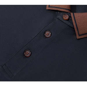 Camisas de Negocios para Hombre de Alta Calidad, Corte Clásico, al por Mayor, Camisas con Cuello Acanalado Elástico Personalizadas, Camisetas Polo de Golf para Hombre - Product Image 5