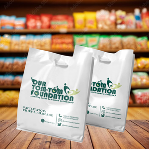 Factory Manufactured Hai Ha <b>Packaging</b> Poly Bags HDPE <b>Plastic</b> <b>Packaging</b> Custom Waterproof Durable Strong Bulk Drawstring Pad - Product Image 1