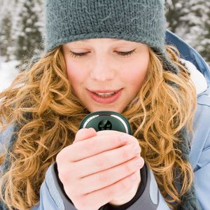 Calentador de Manos Eléctrico Recargable Portátil con Pantalla Digital y Luz de Atardecer, 3 LED, Banco de Energía, Calentador de Bolsillo Reutilizable - Product Image 3