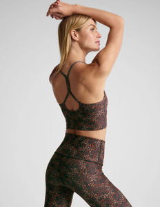 Ensemble 2 pièces OEM Unique Ditsy Leopard pour femme, Leggings Midi Taille Haute SoftMark, Nouveauté sans couture apparente et coupe taille haute - Product Image 6