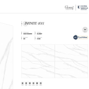 Carreaux de porcelaine brillants de qualité supérieure pour l'exportation, 800x1600, 1200x1800, 750x1500 mm, dalles de luxe pour l'architecture moderne - Product Image 1