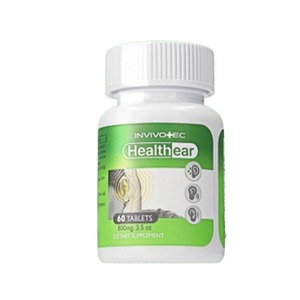 [invivotec] Comprimés nutritionnels pour la santé des oreilles avec mélange botanique certifié GMP Healthear IFN1801, soutien auditif - Product Image 1