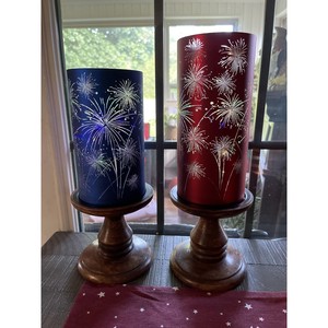 Aqdus Saleem Sheesham Wood <b>Hurricane</b> <b>Candle</b> Holders Wholesale | Handcrafted Square Wooden Pedestal | Moradabad - Product Image 4