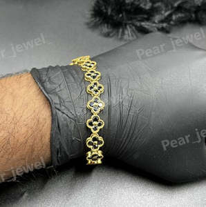 Bracelet en Moissanite Diamantée en Promotion pour Cadeau de Fiançailles et Célébration d'Anniversaire – Éclat Élégant Disponible en Quantité en Gros - Product Image 5