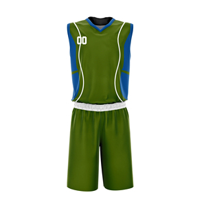Conjunto de Uniforme de Baloncesto Sublimado Personalizado, Transpirable, de Secado Rápido, Ropa Deportiva Unisex para Equipo, Jersey de Entrenamiento, Pantalones Cortos, Cuello en V, Sin Mangas - Product Image 3