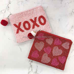 Handmade Beaded Coin <b>Purse</b> Pocket <b>Money</b> <b>Purse</b> Teens Beaded Wallet Colorful Beaded Coin <b>Purse</b> Wholesale Custom Beaded Pouch - Product Image 6