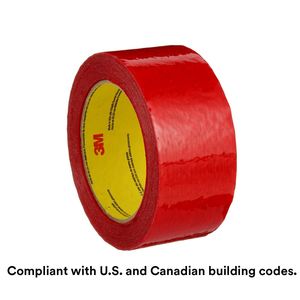 Nastro Sigillante Rosso 8087CW per Costruzioni, 1 Rotolo 72mm X 50m, Membrana Impermeabile per Giunzioni e Riparazioni - Product Image 3